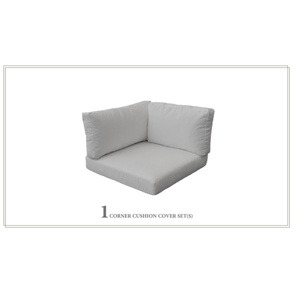 TK Classics 4 inch Cushions for Corner Chairs