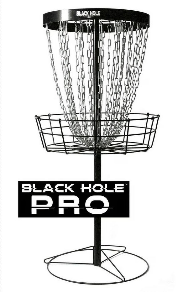 MVP Black Hole Pro 24 - Chain Portable Disc Golf Basket Target